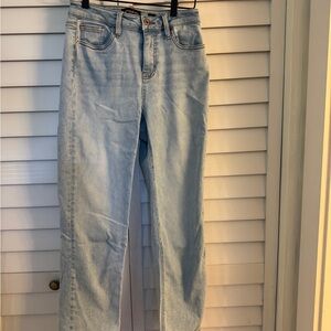 Classic Light Blue Straight Leg Jeans